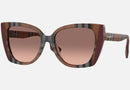 0BE4393 / Check Brown Bordeaux/Pink Gradient Dark Brown(405413) / 54-17-140