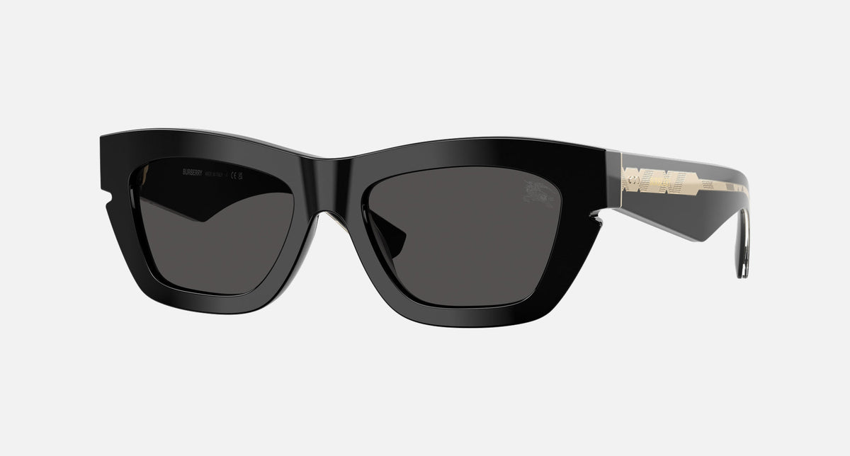 0BE4454 / Black/top Crystal on Black/Dark Grey/Dark Grey(300187) / 52-18-140