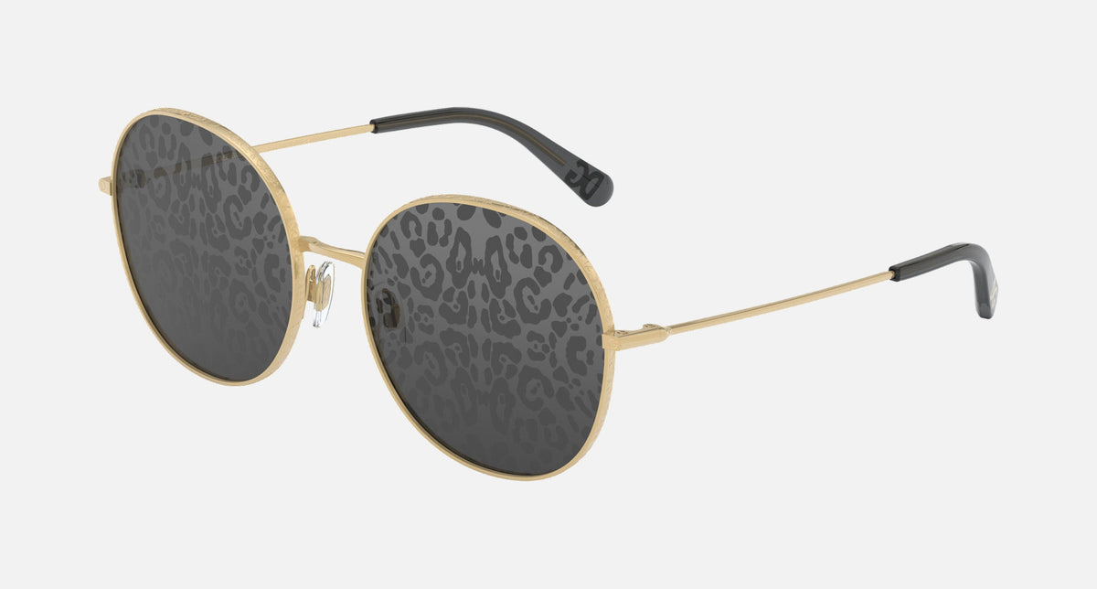 0DG2243 / Gold/Dark Grey Tampo Leo D&G Silver(02/P) / 56-18-140