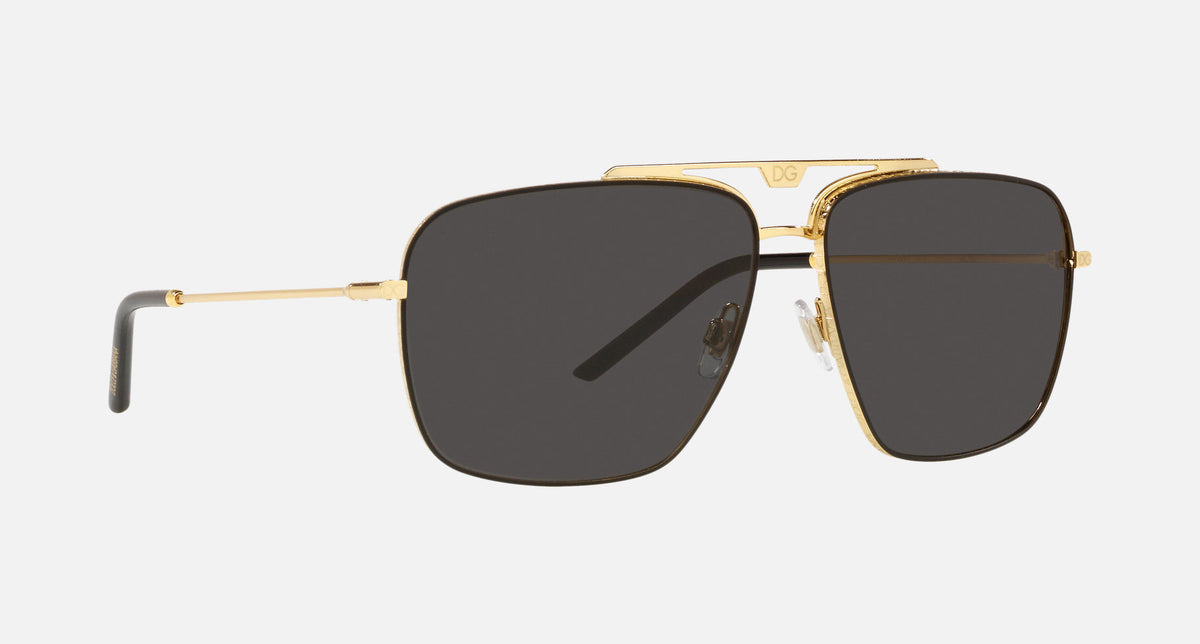 0DG2264 / Gold/black matte/Grey(02/87) / 61-14-145
