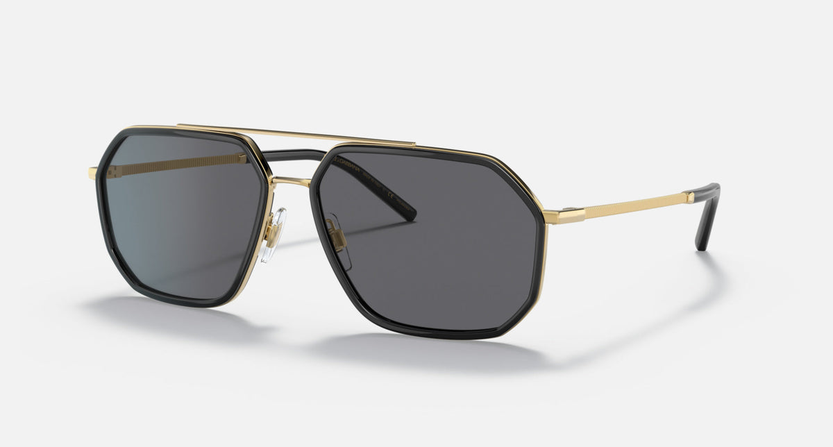 0DG2285 / Gold/black/Polarized Grey(02/81) / 60-15-145