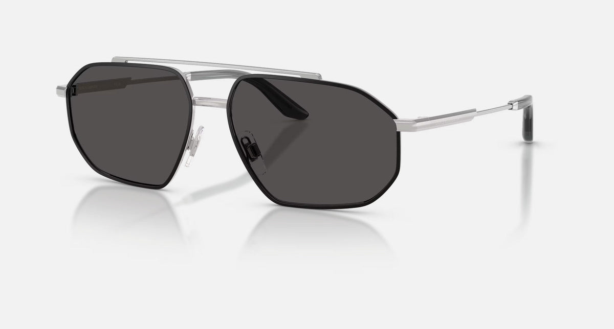 0DG2328 / Silver/matte black/Dark Grey(132487) / 59-15-145