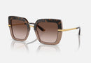 0DG4373 / Havana on transparent brown/Brown Gradient Dark Brown(325613) / 52-21-140