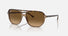 RB2205 / Polished Havana On Transparent Brown/Brown Polarized(1292M2) / 60-16-145