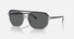 RB2205 / Polished Dark Grey On Transparent Grey/Dark Grey(1396B1) / 60-16-145