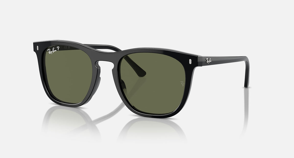 RB2210 / Polished Black/Green Polarized(901/58) / 53-21-145