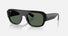 RB2218 / Polished Black/Dark Green(667771) / 55-22-145