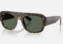 RB2218 / Polished Havana/Green(679071) / 55-22-145