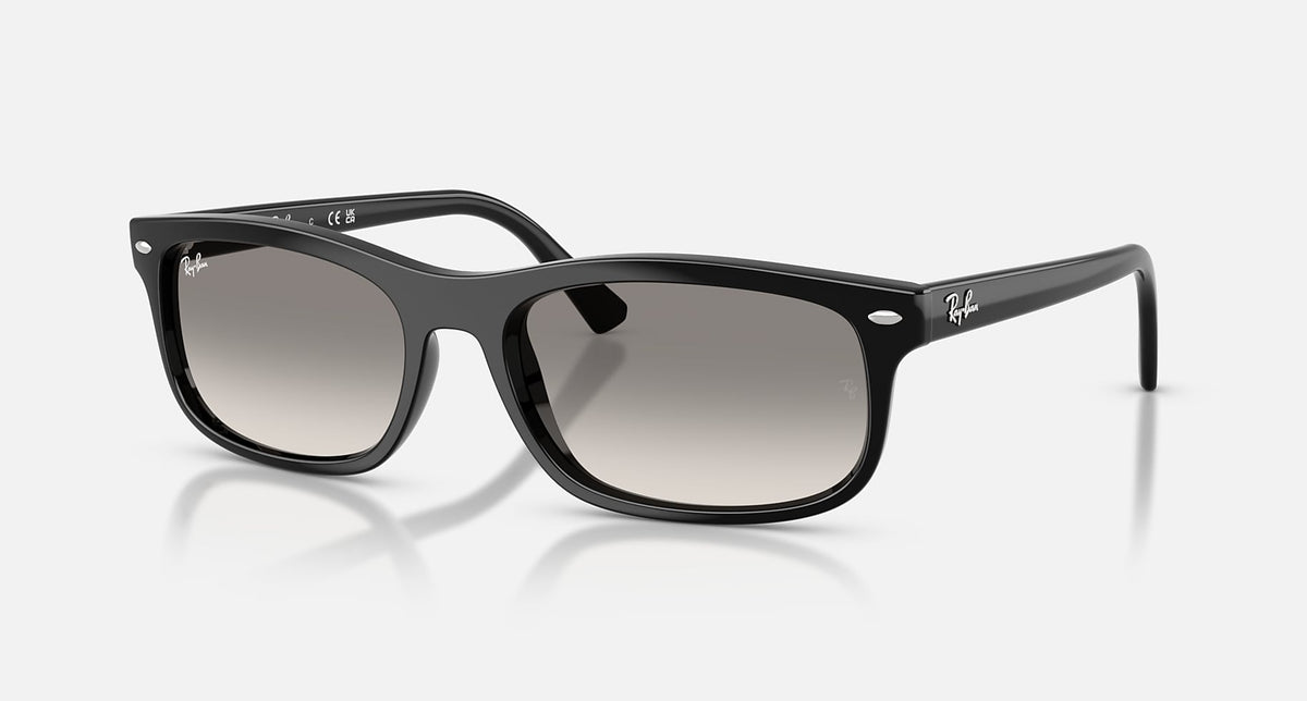 RB2224 / Polished Black/Clear Gradient Grey(901/32) / 57-20-145