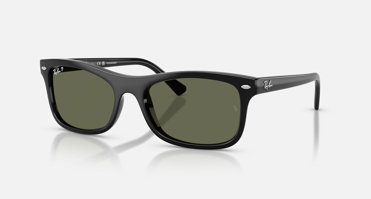 RB2226 / Polished Black/Green Polarized(901/58) / 54-20-145