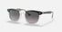 RB2298 / Polished Black On Transparent/Grey Gradient Polarized(1294M3) / 50-21-145