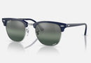 RB3016 / Polished Blue On Silver/Silver Blue Polarized+(1366G6) / 49-21-140