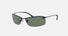 RB3183 / Polished Gunmetal/Dark Green(004/71) / 63-15-125