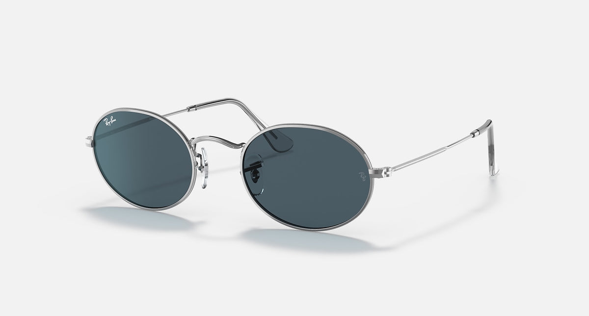 RB3547 / Polished Silver/Blue(003/R5) / 54-21-145