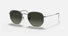 RB3548N / Polished Gunmetal/Grey Gradient(004/71) / 51-21-145