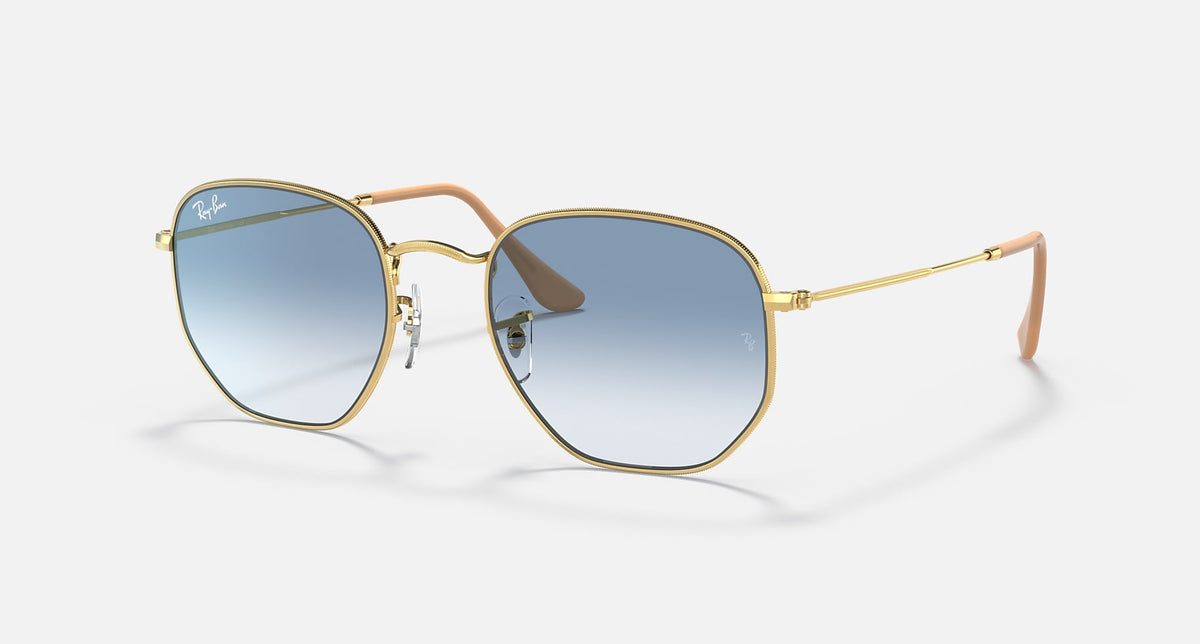 RB3548 / Polished Arista Gold/Blue Gradient(001/3F) / 51-21-145