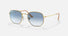 RB3548 / Polished Arista Gold/Blue Gradient(001/3F) / 51-21-145