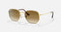 RB3548 / Polished Arista Gold/Light Brown Gradient(001/51) / 51-21-145