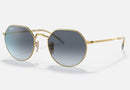 RB3565 / Polished Arista Gold/Blue Gradient(001/86) / 51-20-145