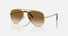 RB3625 / Polished Arista Gold/Light Brown Gradient(001/51) / 58-14-135