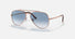 RB3625 / Polished Pink Gold/Blue Gradient(9202/3F) / 58-14-135