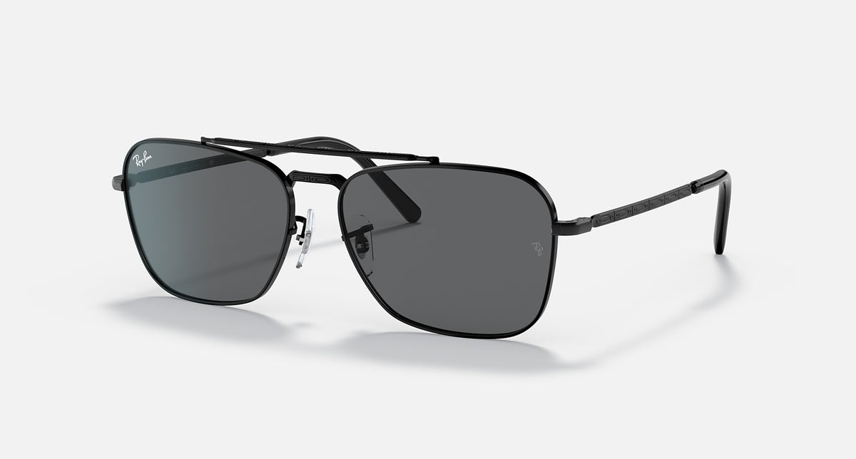 RB3636 / Polished Black/Dark Grey(002/B1) / 58-15-140