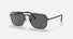 RB3636 / Polished Black/Dark Grey(002/B1) / 58-15-140