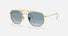 RB3648 / Polished Arista Gold/Blue Gradient(001/3F) / 54-21-145