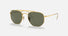 RB3648 / Polished Arista Gold/Green(001) / 54-21-145