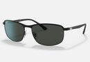 RB3671CH / Matte Black/Dark Grey Polarized+(186/K8) / 60-16-140
