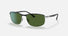 RB3671CH / Polished Black/Green Polarized+(9144/P1) / 60-16-140