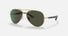 RB3675 / Polished Arista Gold/Green(001/31) / 58-14-135