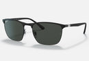 RB3686 / Matte Black/Dark Grey Polarized+(186/K8) / 57-19-140