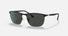 RB3686 / Matte Black/Dark Grey Polarized+(186/K8) / 57-19-140