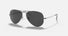 RB3689 / Polished Gunmetal/Black Polarized(004/48) / 58-14-140