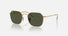 RB3694 / Polished Arista Gold/G-15 Green(001/31) / 53-20-145