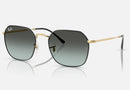 RB3694 / Polished Black On Arista/Blue Vintage Gradient Black(9271/GK) / 53-20-145