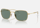 RB3706 / Polished Arista Gold/Grey Polarized+(001/O9) / 54-20-145