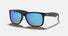 RB4165 / Rubber Black/Blue Mirror(622/55) / 54-16-145
