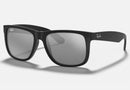 RB4165 / Rubber Black/Grey Mirror Silver(622/6G) / 54-16-145