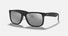 RB4165 / Rubber Black/Grey Mirror Silver(622/6G) / 54-16-145
