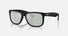 RB4165 / Rubber Black/Green Mirror Silver Polarized(622/Y4) / 54-16-145