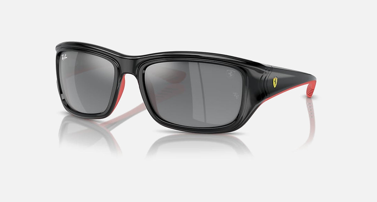 0RB4405M / Polished Black On Red(F6016G) / 59-19-130