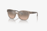 0AX4127S Armani Exchange / Shiny Transparent Tundra/Brown Mirrored Silver Gradient(82408Z) / 55-17-140