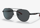0EA2129D-Emporio Armani / Matte Black/Dark Grey(300187) / 59-17-145