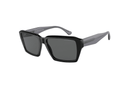 0EA4186 Emporio Armani / Shiny Black/Black/Grey Gradient(5017/87) / 58-17-145