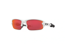 0OJ9008- Flak XXS Sunglass / Polished White/Prizm Field / 58-8-123