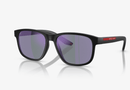 0PS06YS Prada® Sport Sunglass / Black/Blue(1BO10J) / 56-17-145