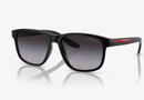 0PS06YS Prada® Sport Sunglass / Black/Grey Gradient(1AB09U) / 56-17-145