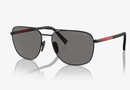 0PS54ZS Prada® Sport Sunglass / Black/Grey Polarized(1BO02G) / 60-17-145